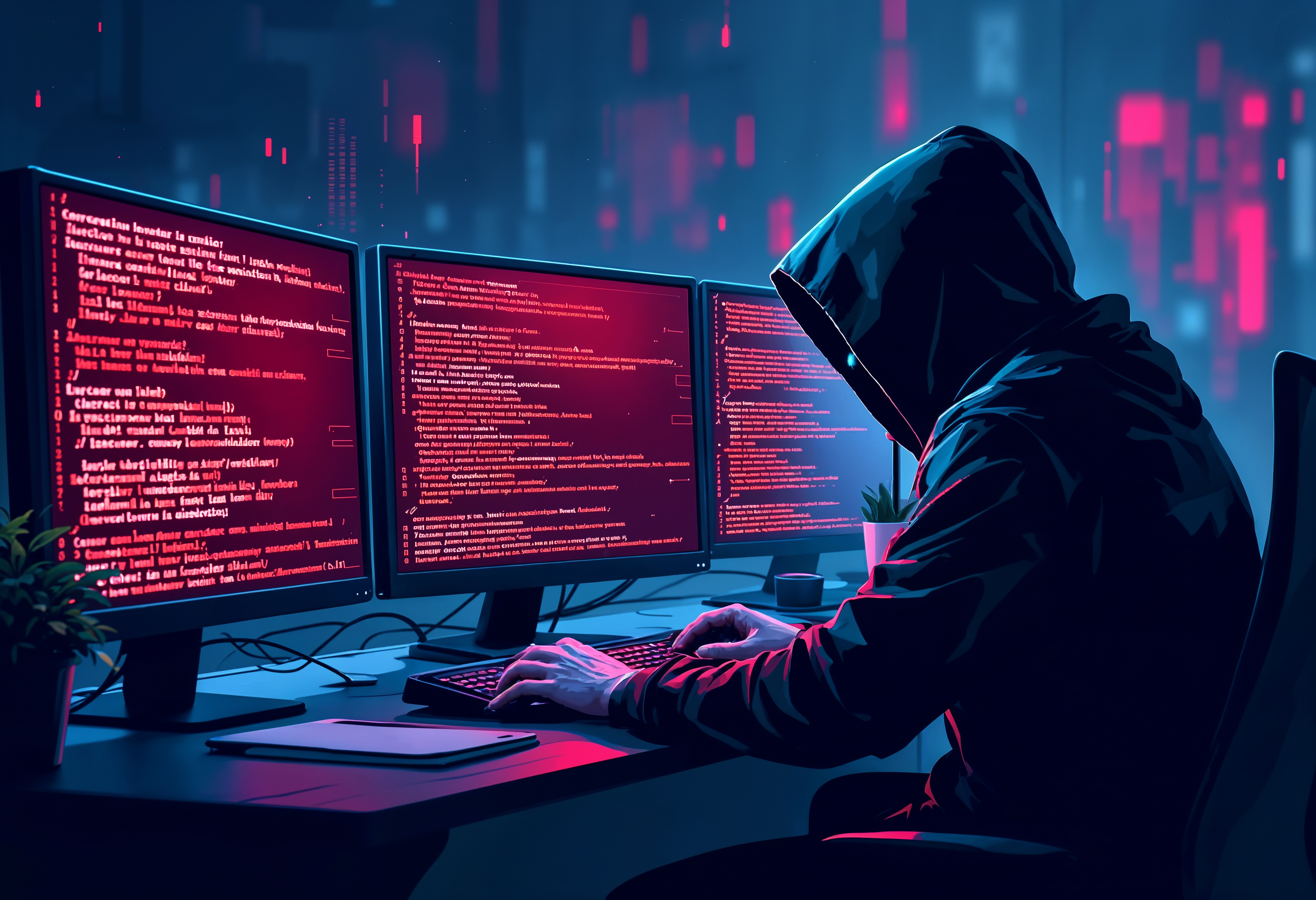 illustration d'un hacker éthique